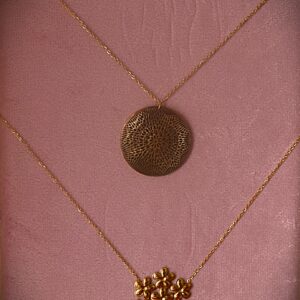 Cadena 1 plateado acero inoxidable